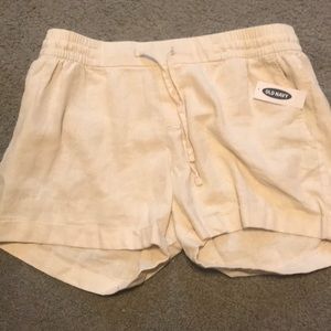 Cream old navy shorts